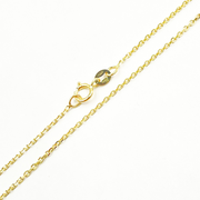 14K Solid Gold Cable Chain